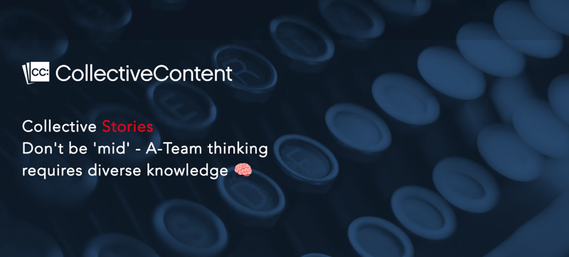Don't be 'mid' - A-Team thinking requires diverse knowledge 🧠