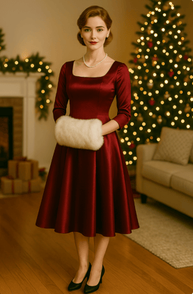 Amelia Dress from the Vault 🎄 — Your Holiday-to-Bridesmaid Chameleon