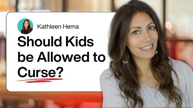 Is it ever OK for kids to use curse words?