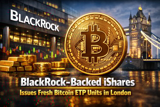 BlackRock-Backed iShares Issues Fresh Bitcoin ETP Units in London