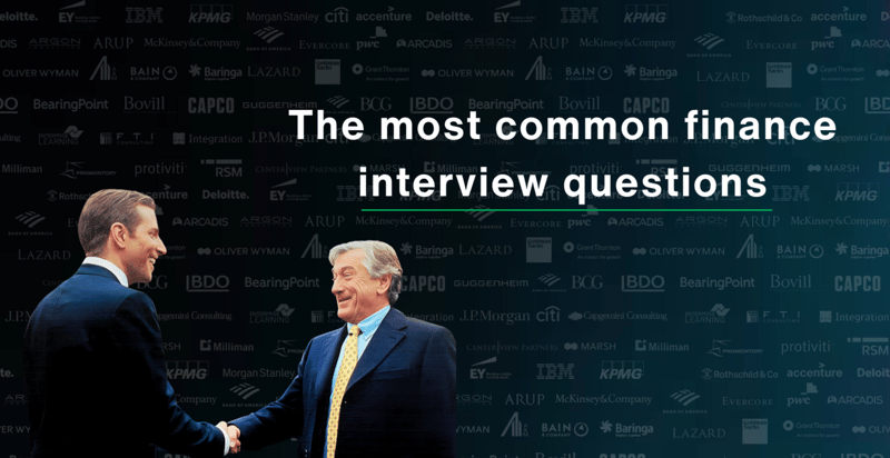 Common finance interview questions