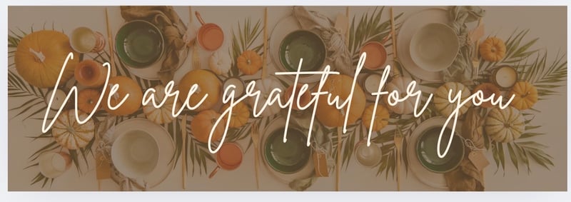 Thanksgiving from Spectrum Speaks