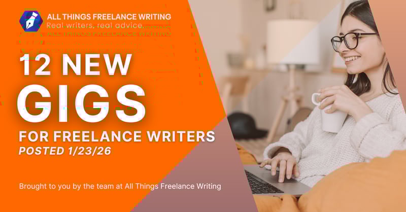 1/23 Freelance Writing Jobs