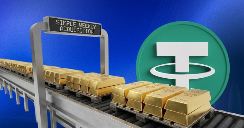 🏅 Tether is quietly becoming a gold superpower