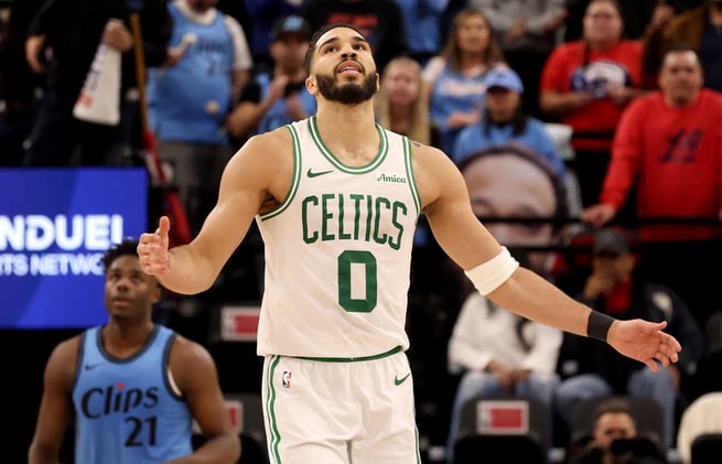 Tatum Faces Doubt, Warriors Collapse, Curry’s Viral Moment, and Randle Roasts Conley