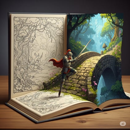 The Plucky Squire’s 2D→3D Magic