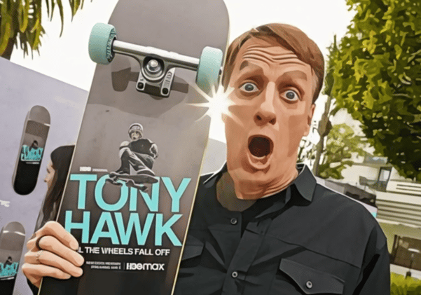 Tony Hawk Joins Bill Maher on His Podcast