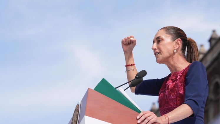 Sheinbaum llenó el Zócalo por el cumple de Morena en el poder