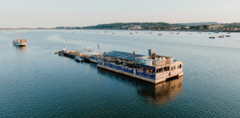 The best dinner in Devon starts with a boat ride