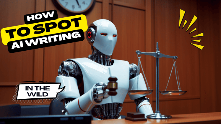 How to Spot AI Legal Writing in the Wild  