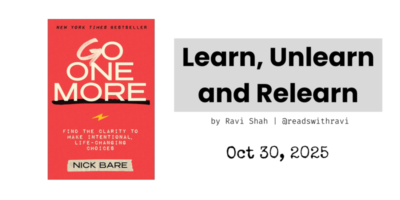 Go One More, owning your life building resilience and success.