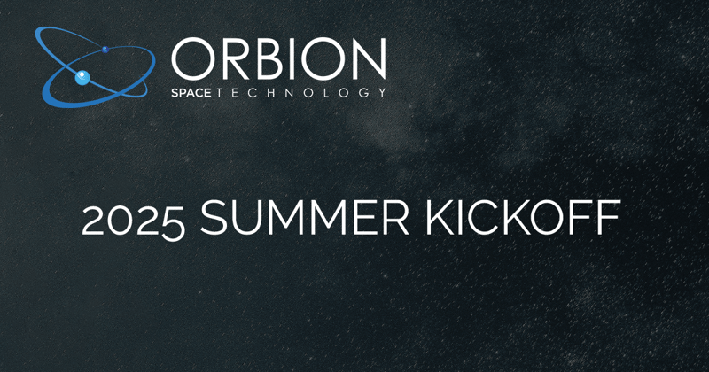 Orbion's 2025 Summer Kick-off