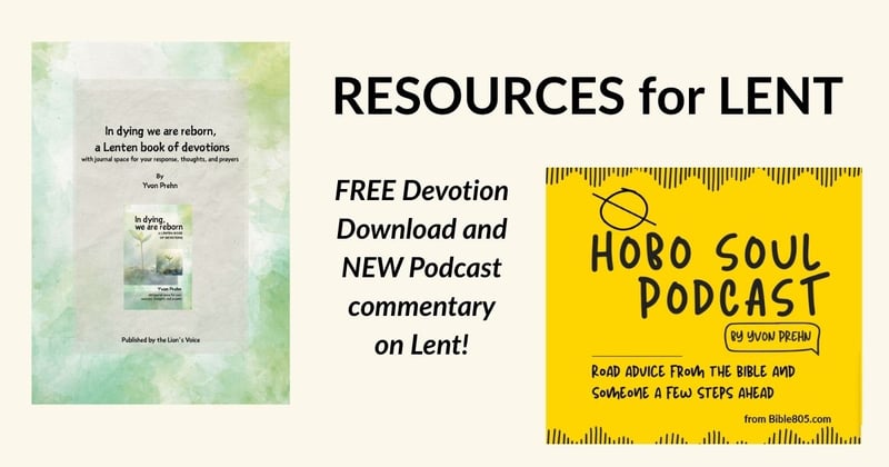 Resources for Lent, free Devotion & Journal, NEW PODCAST commentary
