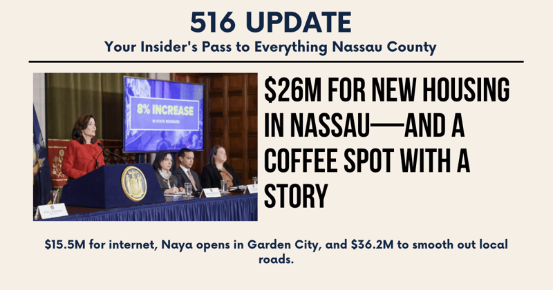 🌊 $26M for New Housing in Nassau—And a Coffee Spot With a Story