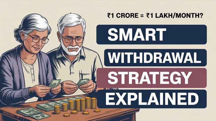 How to Earn ₹1 Lakh per Month from a ₹1 Crore Retirement Corpus — The Smart Way