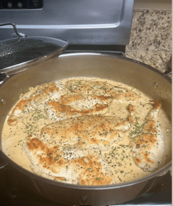 Garlic Knot Chicken Breasts