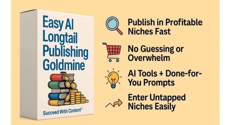 Easy AI Longtail Publishing Goldmine Review + OTOs and Bonuses