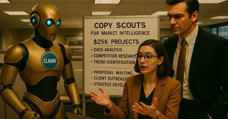 The Copy Scout System Behind 25K Projects