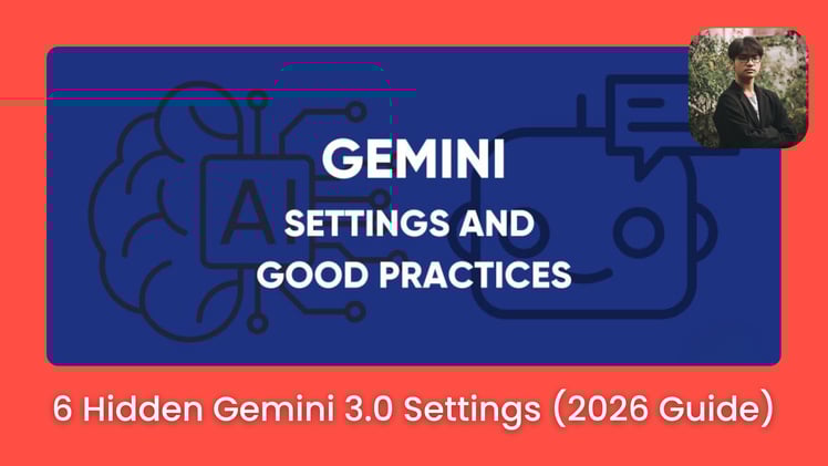 ⚙️ 6 Hidden Gemini 3.0 Settings You Must Turn ON for Peak Performance (2026 Guide)