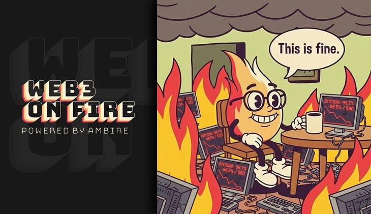 🔥 Uncertainty climbs while crypto markets stay under pressure