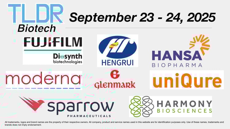 Biotech & Pharma Updates | September 23 - 24, 2025