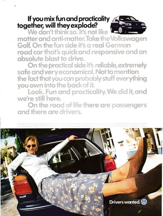 21-DEC-2025 | VW’s “Will they explode?” Ad