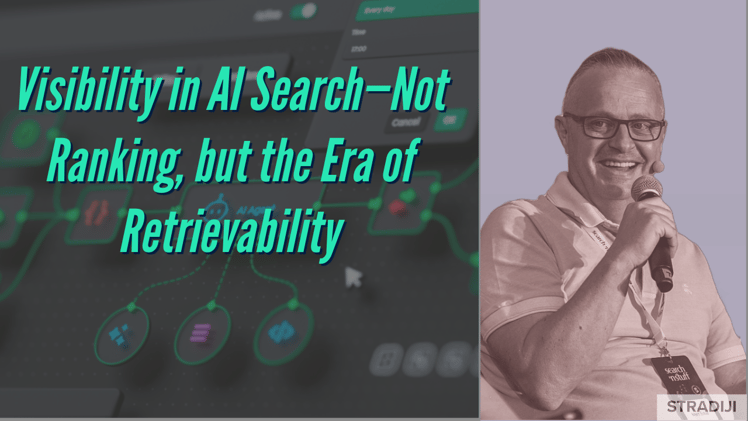 ๐ฅ SEOs Diners Club #193: AI Search Visibility - The Age of Retrievability, Not Ranking