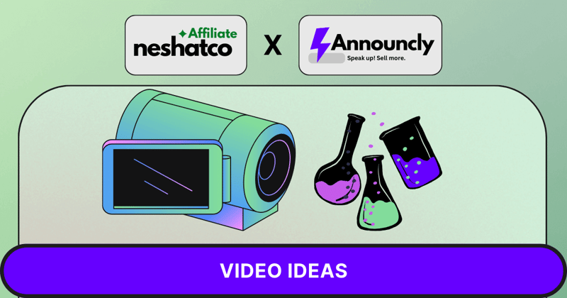 20 Video Ideas to promote Announcly for Digital Marketing Audience