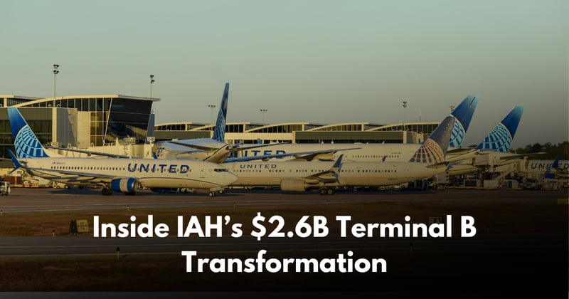 Houstons $2.6B Intercontinental Airport Upgrade