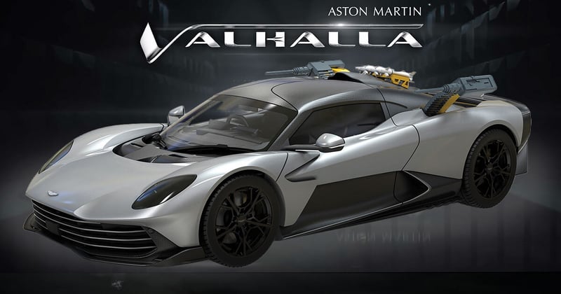 Corgi Reveals Aston Martin Valhalla from 007 First Light