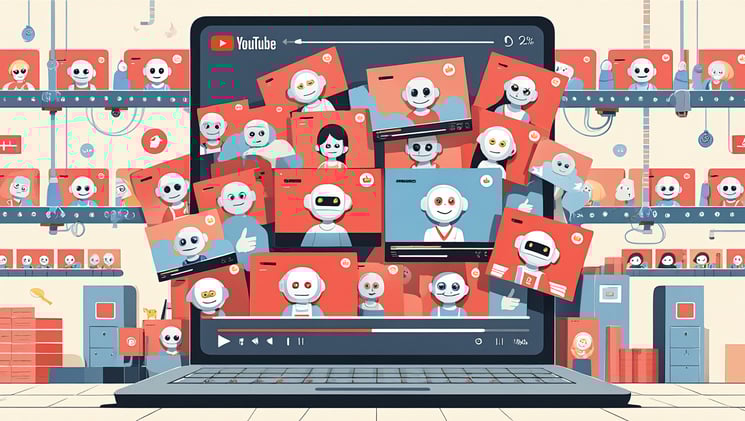 YouTube's 'AI slop' takeover