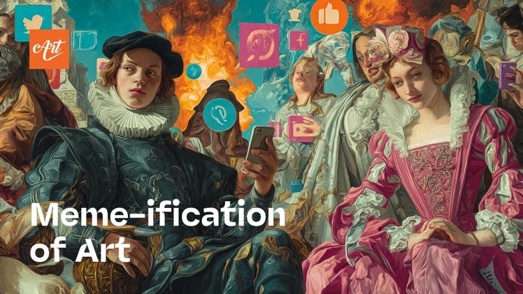Meme-ification of Art