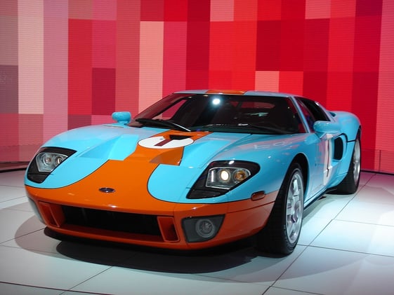 Before, During and After Monterey 2025: How the Motorcopia ValueScopeTM + Buy/Sell/Hold SystemTM Rates the 2006 Ford GT Heritage Edition