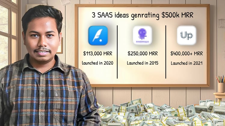 3 SAAS ideas jo har mahine $100K+ kama rahe hain.