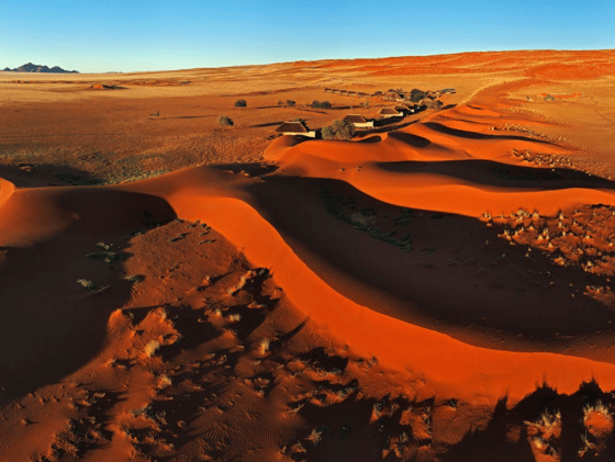 Lost in the Red Sands of Namibia