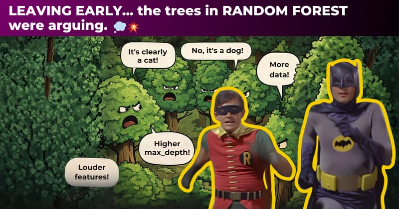 Leaving Early Because the Trees Started Arguing!!