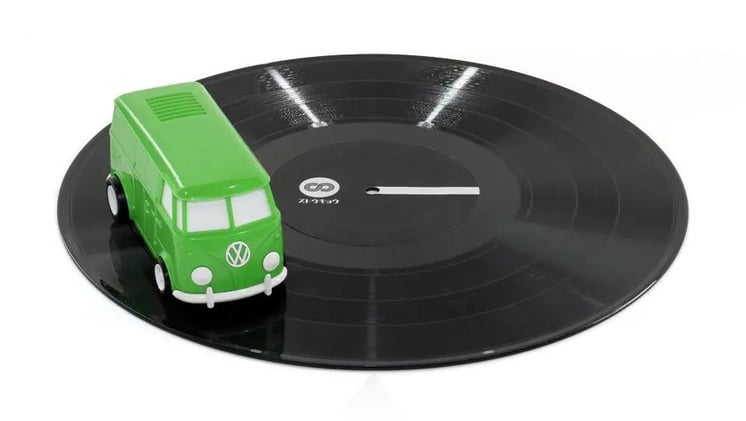 Record Runner, el tocadiscos más pequeño del mundo