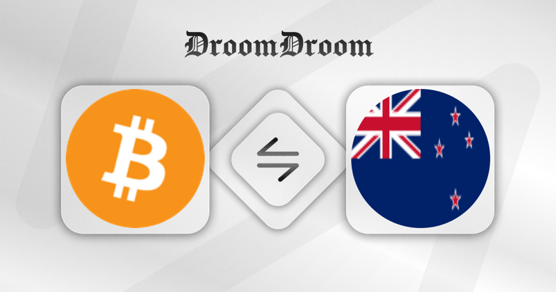 How to Convert and Swap Bitcoin to New Zealand Dollar