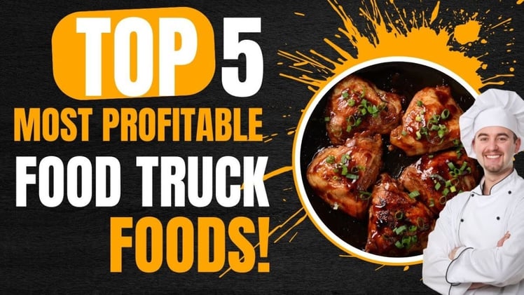 TOP 5 !! MOST PROFITABLE FOOD TO MAKE ON A FOOD TRUCK! [PLUS COSTS/RETAIL PRICING]