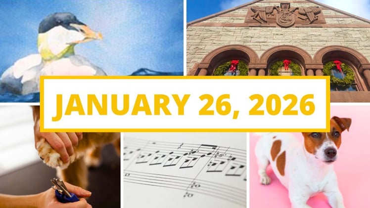 Local food history, a free classical concert & more!