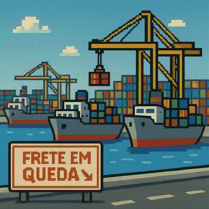 Maré baixa para o frete