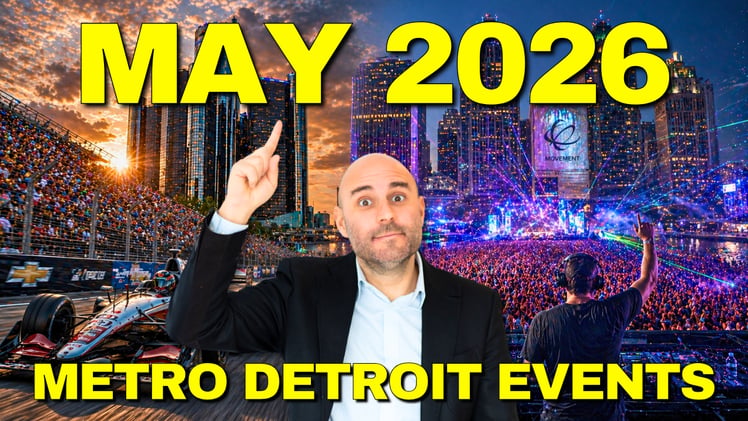 Top Metro Detroit Events - May 2026 + Homes Coming to Market & More