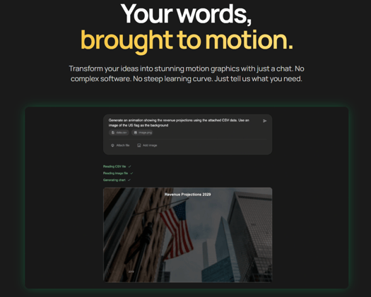I Just Found The First AI Tool In The Internet That Turns Text Into Professional Motion Graphics