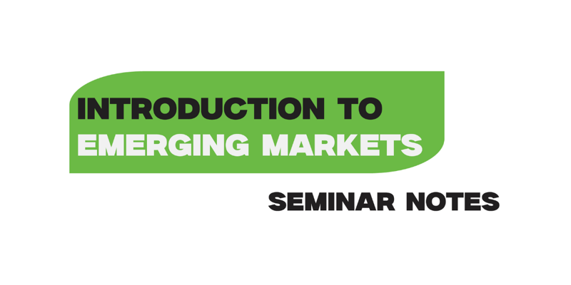 An Introduction to Emerging Markets