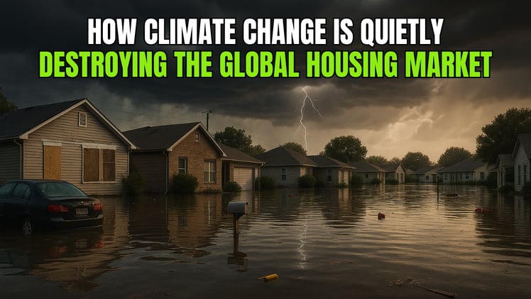 🌱 How Climate Change Is Quietly Destroying the Global Housing Market 🏠📉