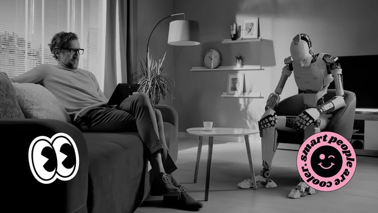 A IA sentou no divã