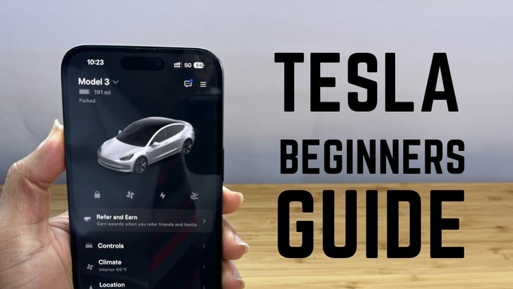 Tesla Model 3 for Absolute Beginners: Master Your EV in One Afternoon (Even the Door Handles!) 🔋