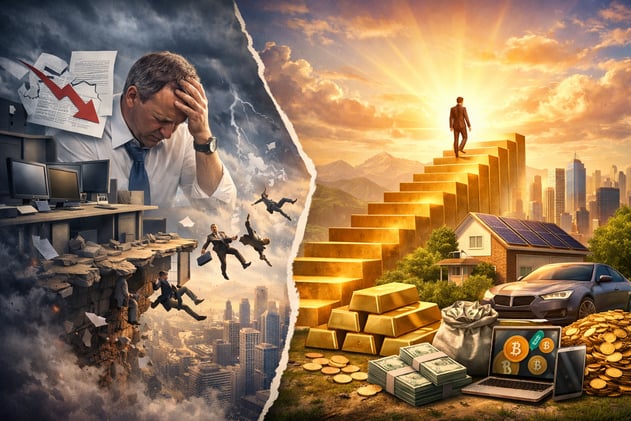 The Great White-Collar Wipeout: How to Build Real Wealth in the New Economy