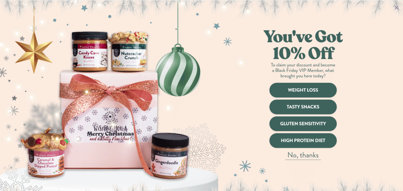 Create Excitement for BFCM w/ your Popup