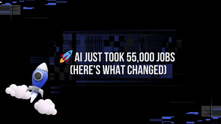 🚀 AI Just Took 55,000 Jobs (Here's What Changed)